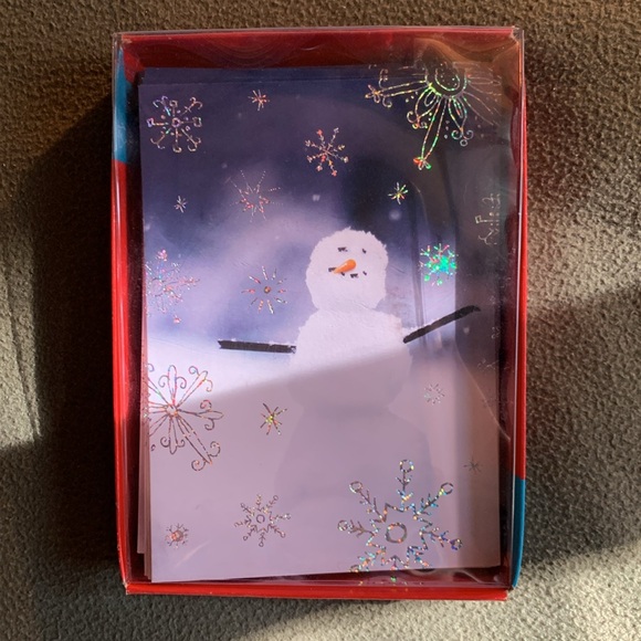 NIB Puppies cards. 15 cards/16 envelopes. Snowman 11 cards/12 envelopes - Picture 4 of 6